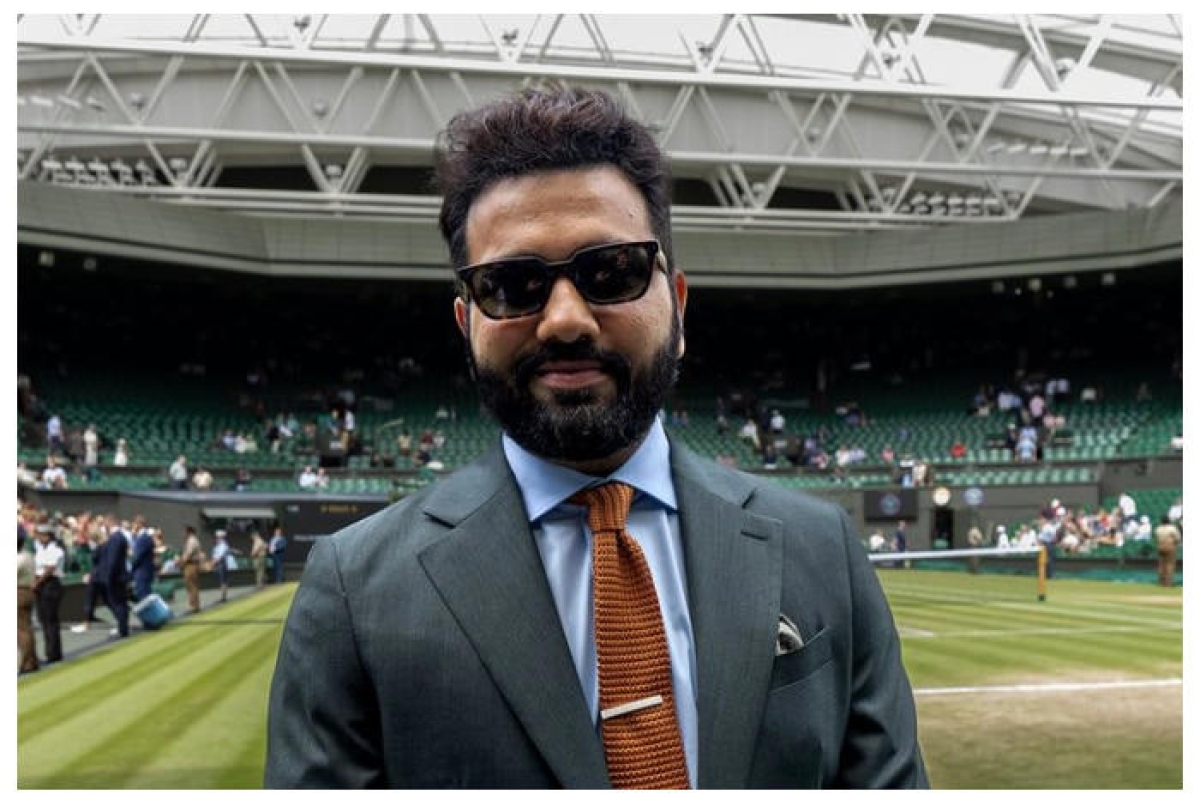 Rohit Sharma Captivates Wimbledon 2024, Check Out the Viral Photos