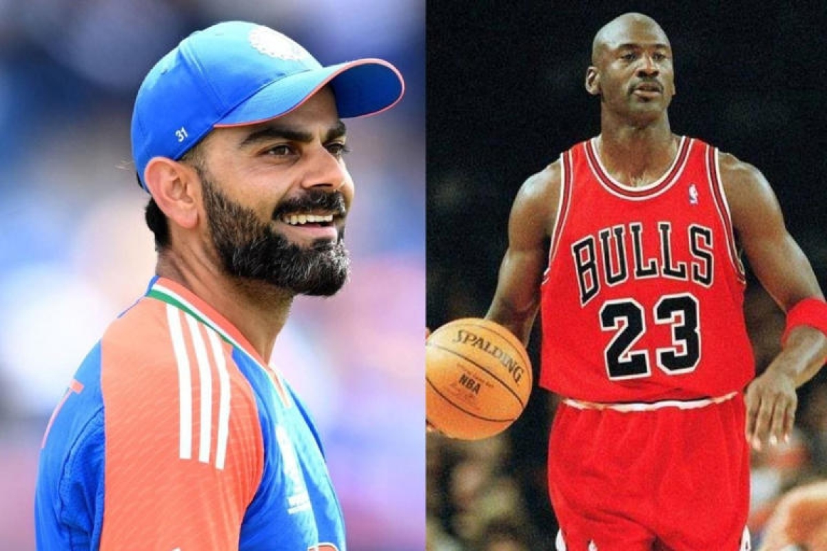 Fans React to Virat Kohli's Tribute to Michael Jordan: GOAT Recognizes GOAT.'