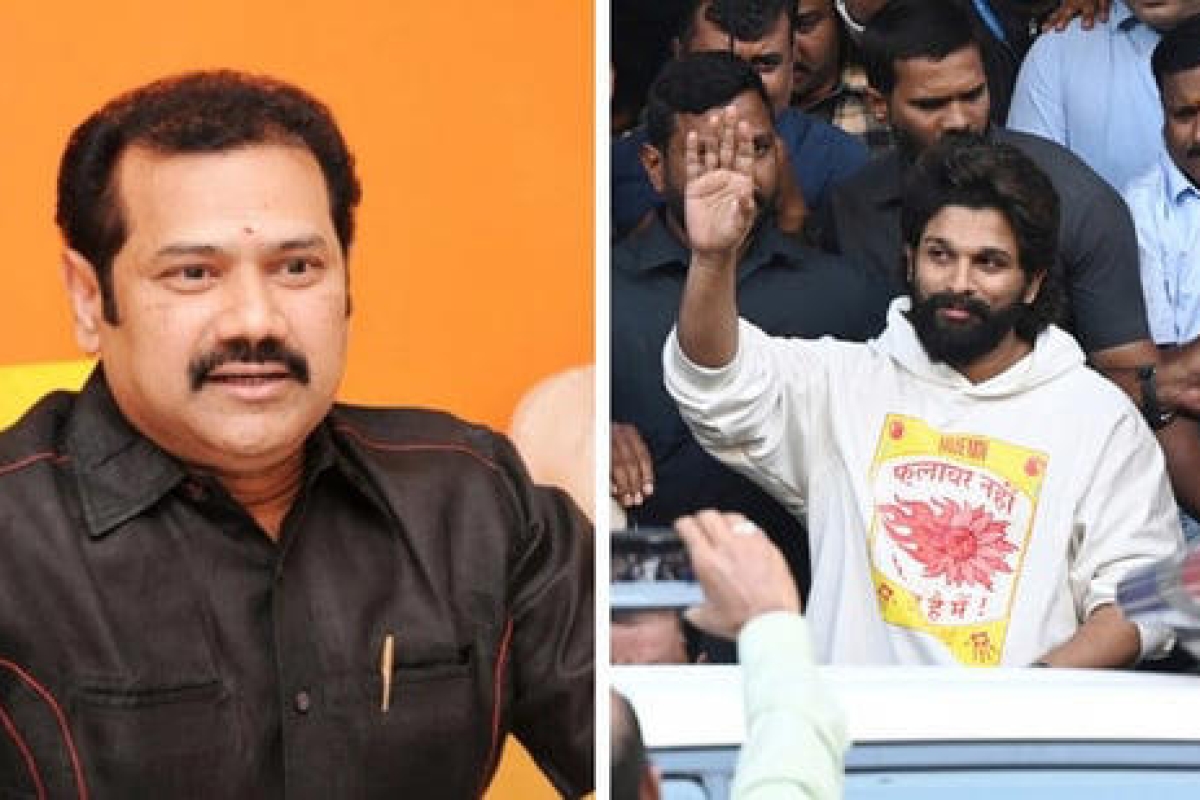 Film writer Chinni Krishna claims that Allu Arjun's arrest in the Sandhya Theatre case was a fabrication orchestrated by the government and the police.